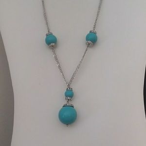 Necklace and earrings